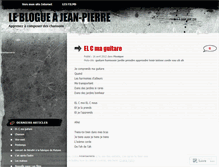 Tablet Screenshot of jeanpierreberube.wordpress.com