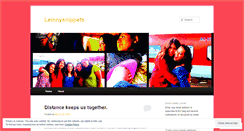 Desktop Screenshot of lemnysnippets.wordpress.com