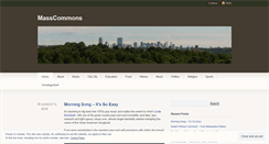 Desktop Screenshot of masscommons.wordpress.com