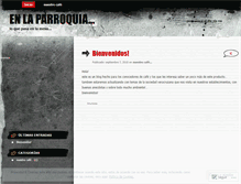 Tablet Screenshot of enlaparroquia.wordpress.com