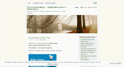 Desktop Screenshot of luciasavaresederechocivil.wordpress.com