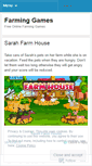 Mobile Screenshot of farminggames.wordpress.com