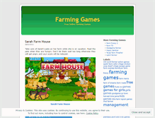 Tablet Screenshot of farminggames.wordpress.com