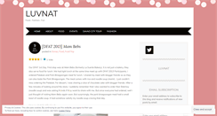 Desktop Screenshot of luvnat.wordpress.com