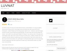 Tablet Screenshot of luvnat.wordpress.com