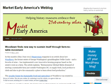 Tablet Screenshot of marketearlyamerica.wordpress.com