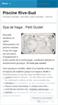 Mobile Screenshot of piscinerivesud.wordpress.com