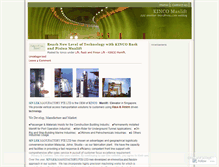 Tablet Screenshot of kinco.wordpress.com