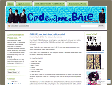 Tablet Screenshot of codenameblueindonesia.wordpress.com