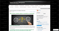 Desktop Screenshot of corehr.wordpress.com