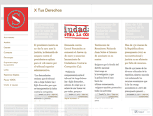 Tablet Screenshot of luchaportusderechos.wordpress.com