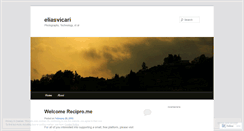 Desktop Screenshot of eliasvicari.wordpress.com