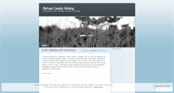 Desktop Screenshot of michaeldcassidy.wordpress.com