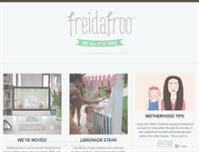 Tablet Screenshot of freidafroo.wordpress.com