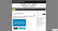 Desktop Screenshot of cuventures.wordpress.com