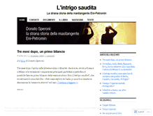 Tablet Screenshot of intrigosaudita.wordpress.com
