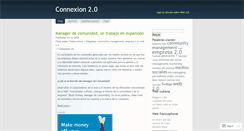 Desktop Screenshot of connexion20.wordpress.com