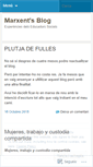Mobile Screenshot of marxent.wordpress.com