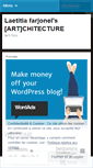 Mobile Screenshot of laetitiafarjonel.wordpress.com