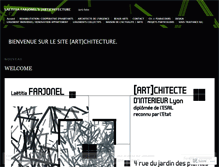 Tablet Screenshot of laetitiafarjonel.wordpress.com