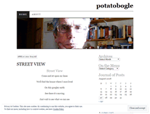Tablet Screenshot of potatobogle.wordpress.com