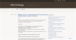 Desktop Screenshot of 4henergy.wordpress.com