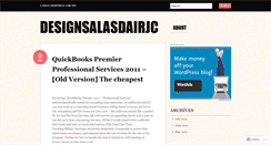 Desktop Screenshot of designsalasdairjc.wordpress.com