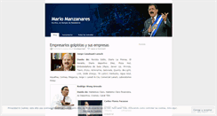 Desktop Screenshot of mariomanzanares.wordpress.com