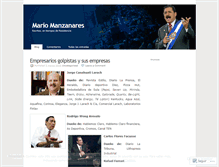 Tablet Screenshot of mariomanzanares.wordpress.com