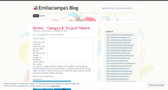 Desktop Screenshot of emiliaciampa.wordpress.com