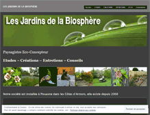 Tablet Screenshot of lesjardinsdelabiosphere.wordpress.com