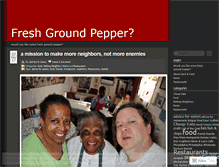Tablet Screenshot of freshgroundpepper.wordpress.com