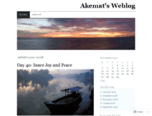 Tablet Screenshot of akemat.wordpress.com