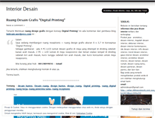 Tablet Screenshot of indesain.wordpress.com