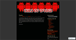 Desktop Screenshot of cultofdroid.wordpress.com