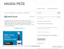 Tablet Screenshot of magdapece.wordpress.com
