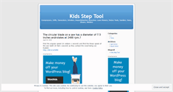 Desktop Screenshot of kidssteptool.wordpress.com