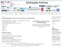 Tablet Screenshot of eqarchives.wordpress.com