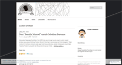 Desktop Screenshot of gilangpram.wordpress.com