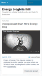 Mobile Screenshot of blogbrianhill.wordpress.com