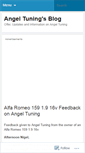 Mobile Screenshot of angeltuninguk.wordpress.com