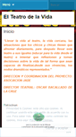 Mobile Screenshot of elteatrodelavidajade.wordpress.com