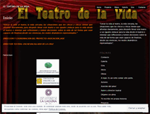 Tablet Screenshot of elteatrodelavidajade.wordpress.com