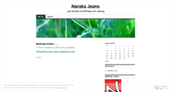 Desktop Screenshot of narakajeans.wordpress.com