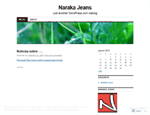 Tablet Screenshot of narakajeans.wordpress.com