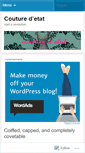 Mobile Screenshot of couturedetat.wordpress.com
