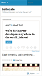 Mobile Screenshot of bellocafe.wordpress.com
