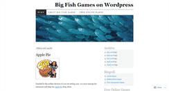 Desktop Screenshot of bigfishgames.wordpress.com