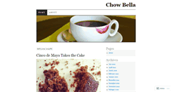 Desktop Screenshot of chowbellablog.wordpress.com