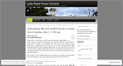 Desktop Screenshot of lydiaconcerts.wordpress.com